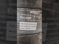 22mm Draad versterkte Hydraulische Rubberslang spiraalsgewijs bewoog Verlengbare Industriële Rubberslang