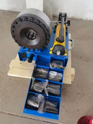 Finn Power Manual Hose Crimping-Machine China 1/4 -2 Duim Hydraulische AC Slangcrimper
