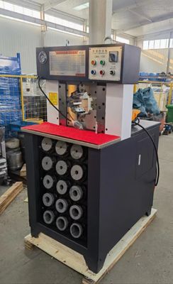 PLC AC Hoofd Hydraulische Swaging van de Slang Plooiende Machine dun Machine 15 Reeksen cbk-120