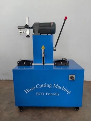 Goede prijs. 128 kg elektrische rubber slang snijmachine met elektrische kracht online