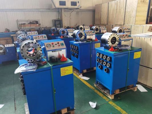 Versatile rubber slang krimpmachine Spanningsopties 220v/240v/380v/415v