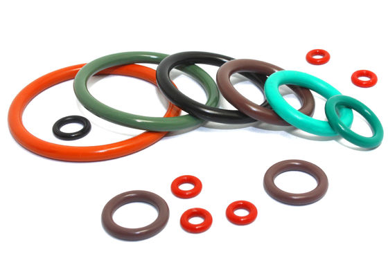 Slijtvastheid 16-30 N/mm Rubber O Rings Goede oliebestendigheid voor machines met hoge prestaties