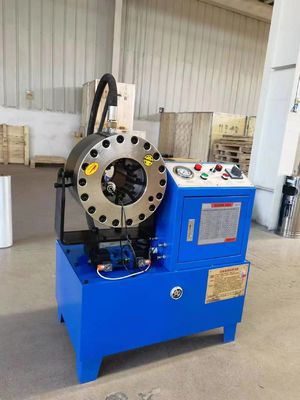 1-90mm Crimping Range 220V/240V/380V/415V 3KW/4KW Spanning/Power Hydraulische slangcrimping machine met 2 vrije dies ondersteuning