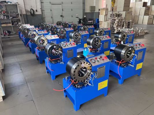 Versatile DX68 slangcrimping machine met 10 sets van dies bereiken perfect fit CE-certificering en grootte is 730 * 480 * 740