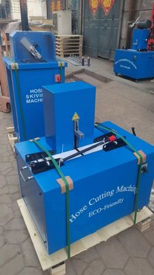 Goede prijs. Elektrische rubber slang snijmachine en skiving machine met 4 lagen en geavanceerde knop controle 2 inch 6-51mm blauw online