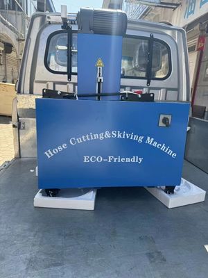 Goede prijs. Elektrische stofvrije rubber slang snijmachine met 4 lagen 2 inch 6-51mm Blauw online