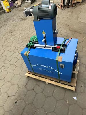 Goede prijs. Stofvrij blauw skiën en 4 lagen elektrische rubber slang snijmachine met geavanceerde en gebruikersvriendelijke knop controle online