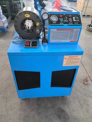2 inch nieuw model groot vermogen 4 kw werkend rendement 500 stuks per uur draagbare slang krimpmachine graaf slang pers gereedschap hydraulische slang krimpmachine