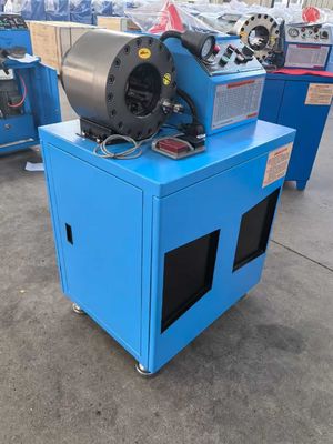 6-51mm Groot vermogen 4 kW 500 stuks per uur Draagbare slangkrimpmachine / Hydraulische slangkrimpmachine