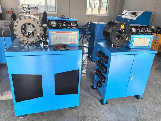 Goede prijs. 6-51mm 10 Dies Slang Matching Dies 500 Pieces Per Hour Draagbare Slang Crimping Machine Hydraulische Slang Crimper online