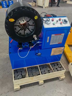 4 inch 16 Dies slang krimpmachine / Hydraulische rubber slang krimpmachine Grootte 850 * 530 * 980 mm