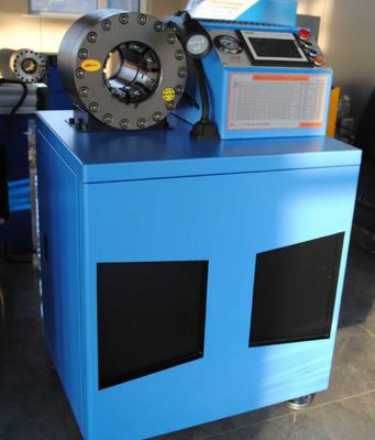 Goede prijs. PLC-besturingssysteem OEM Draagbare hydraulische slangcrimpmachine met grote capaciteit Hydraulische slangcrimper online