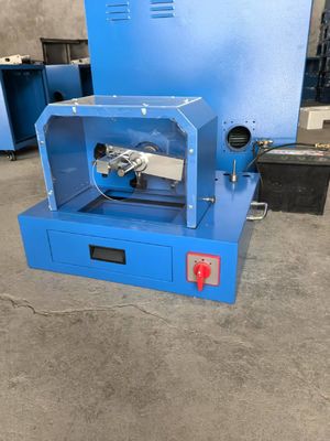 Draagbare en lichtgewicht 12V auto laden elektrische 2 inch blauwe kleur slang skiving machine 530mmX480mmX500mm 35kg voor slang skiving machine / slang peeling machine
