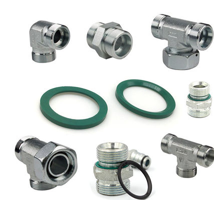 Goede prijs. O-ringen van rubber met afneembare afmetingen C/S DIN 3869 ED Ring 14 van afmetingen 8 tot 60 Blauwe kleur online