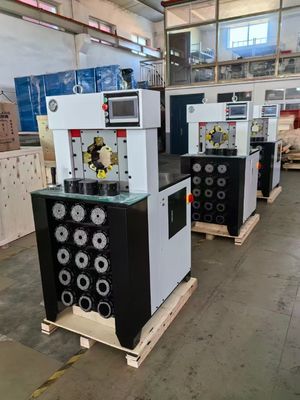 3 Inch 6-76mm Met 15 Matrijzen Hoge Druk Super Dikte Zwarte Kleur Slang Krimpproces AC Slang Krimpmachine/slangkrimper/slangpersor Met Sneller Krimpen Kracht 1500T