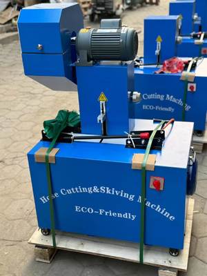 Goede prijs. 2 Inch 4 Laags 220V Slang Snij- en Afschilmachine met Knopbediening online
