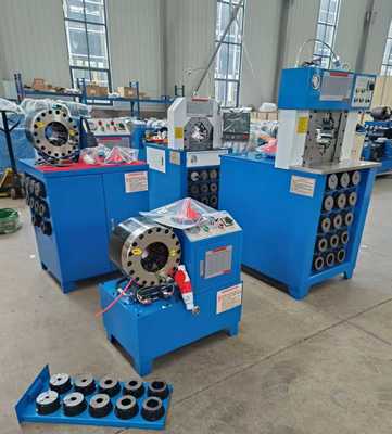 Goede prijs. DX68 Hydraulische Slangkrimper met 315 Bar Oliepompdruk, 220V/240V/380V/415V Voltage Opties en 10 Matrijzen online
