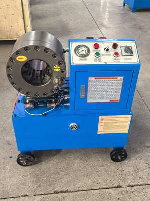 Goede prijs. 2 inch 10 dies mobiele slang krimpmachine met 600T krimpkracht en 200pcs per uur efficiëntie online