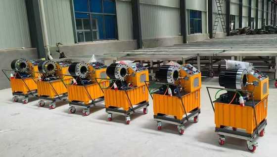 DX68 Hydraulische Slangkrimper met 6-51mm Krimpbereik, 2 Inch Capaciteit en 10 Matrijzen voor Efficiënt Slangpersen