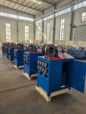 600T Rubber Hose Krimpmachine met 0,01 mm Nauwkeurigheid en 6-51 mm Bereik voor Hydraulische Slang Krimper