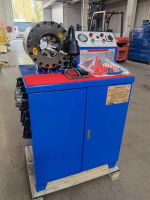 Goede prijs. 2 duim Verticale Slang het Plooien Hydraulische de Pijpswaging 51mm van de Machinehoge druk online