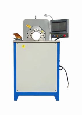 Goede prijs. PLC van de de Pijp Dringende Machine van de 2 Duim Hydraulisch Slang Spiraalvormig de Hydraulische Lijnpers Breed het Openen Hoofd online
