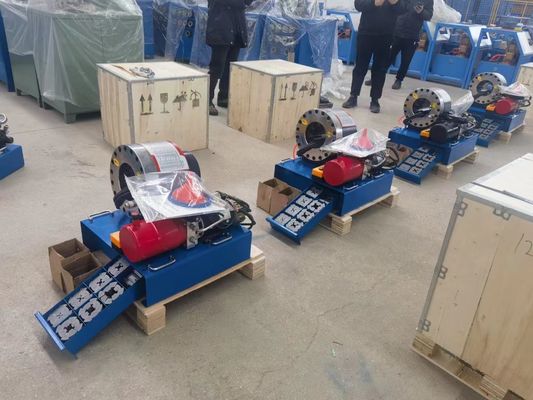 Goede prijs. van de de Hoge drukslang van 12v 24v Plooiende Machine 651mm de Slangcrimper van de Luchtlijn online