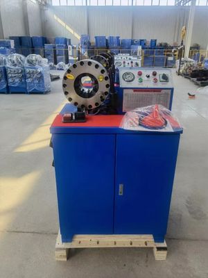 Goede prijs. 3KW Plooiende de Machine600t Pijp Crimping200 Pcs/H 651mm 51BY van de remslang op Brandkast online