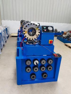 Goede prijs. Snelle Plooiende Machine 38MM van de Veranderings Hydraulische Slang 3KW-Crimper van de Brandstofslang online