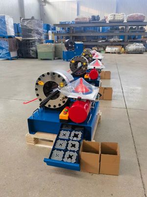 Goede prijs. de Hydraulische Lijn Plooiende Machine van 12v 24v 4 Lagen AC Slangcrimper Hoge Configuratie online