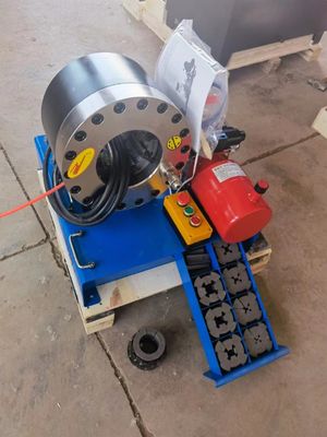 de Slangcrimper van 51cz 12V Hoge druk 6mm Draagbare Hydraulische Slang Plooiende Machine