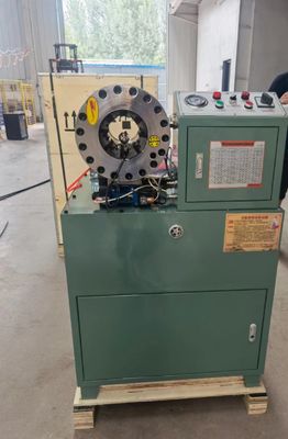 Goede prijs. Van de de Slang Plooiende Machine 3kw van de hoge Precisierem Hand Hydraulische de Pijpcrimper online