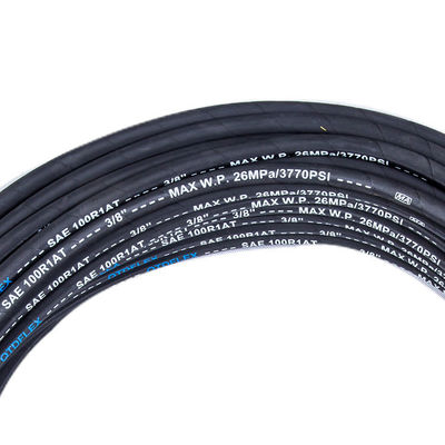 Goede prijs. De flexibele van de het Staaldraad van de Synthetisch Rubberslang 1sn R1at Hete Temperatuur in Amerika online