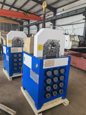 5.5kw PLC Systeem van de de Pijp4kw Intelligent Controle van de Slang Dringende Machine Hydraulisch 3 Duim cbk-120