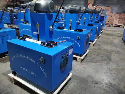Goede prijs. Elektrische slangsnijmachine met knopcontrole voor gladde en nauwkeurige snijwerkzaamheden online