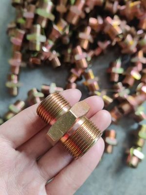 Goede prijs. Carbon Steel Gedrukt Customized Thread Adapter Hydraulische slang Fittings Roestvrij staal online