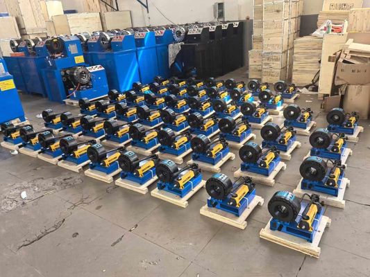 Goede prijs. Nieuw model 6-25mm zonder E 1 inch handmatige slang krimpmachine voor snelle krimp & ondersteuning en diensten online