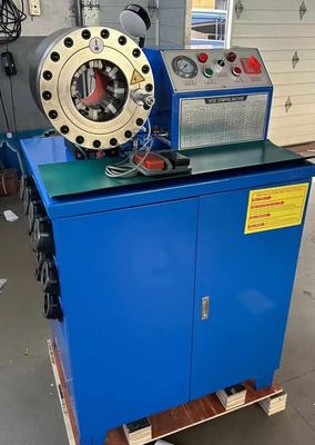 Goede prijs. 2 inch elektrische matching dies grote kracht draagbare slang krimpmachine graaf slang pers gereedschap hydraulische slang krimp online