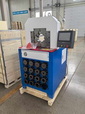 Goede prijs. 3 inch PLC Control System 5.5kw 300 stuks/h Hydraulische slangpers 800 stuks/h online