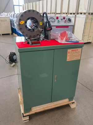 Compacte structuur Hydraulische slangbuiscrimping machine 3kw Hydraulische slangcrimper