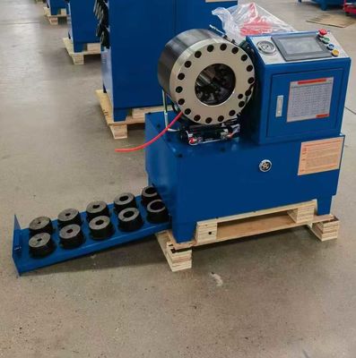 PLC-besturingssysteem 2 inch 10 Dies DX68 slangkrimpmachine slangkrimper