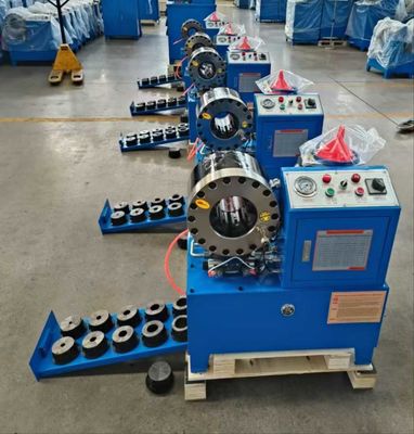 Buttonsysteem 2 inch 10 Dies DX68 slangkrimpmachine slangkrimper 3KW/4KW