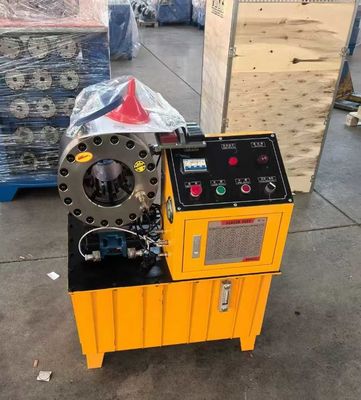 220v-415v Geel 6-51mm GROOT KRAchtig Slangencrimpmachine Hydraulische Slangencrimpmachine