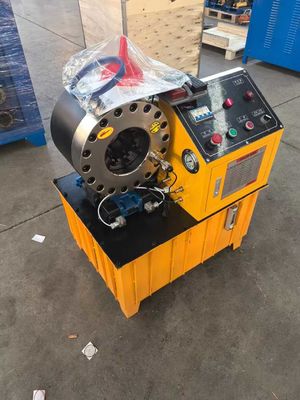 Goede prijs. Geel kleur DX68 Finn Power slang Crimper 600T hoge nauwkeurigheid met grote kracht online