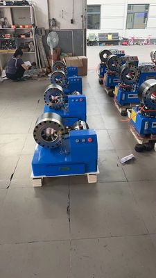 Zuid-Afrika 2 inch 10 Dies 1-4 laag slang Hydraulische krimpmachine/Slang krimpmachine Hoogdruk 6-51mm