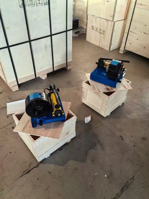 FY-25CSD Elektrisch hydraulisch krimpgereedschap voor handmatige slangkrimpmachine van FanYing Finn Power Handmatige slangkrimpmachine China 1/4 -1 inch Hydraulische slangkrimpmachine
