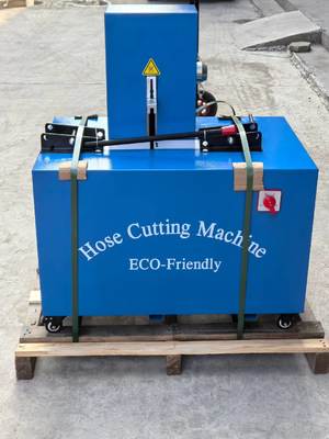 2 inch automatische slang snij- en afschilmachine 6-51mm