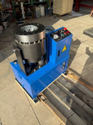 Goede prijs. Elektrische ronde en vierkante pijp krimpmachine 220V/380V voor 1/4 tot 2 inch pijpen Blauwe kleur online