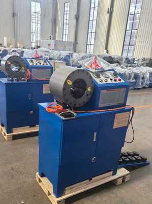 Goede prijs. 2 Inch Hydraulic Hose Crimping Machine with 10 Dies and 6-51mm Range for Wide Hose Applications online
