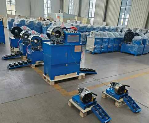 Goede prijs. 2 Inch Hydraulic Hose Crimping Machine with Double Functions and 310kgs Net Weight for Efficient Hose Processing online